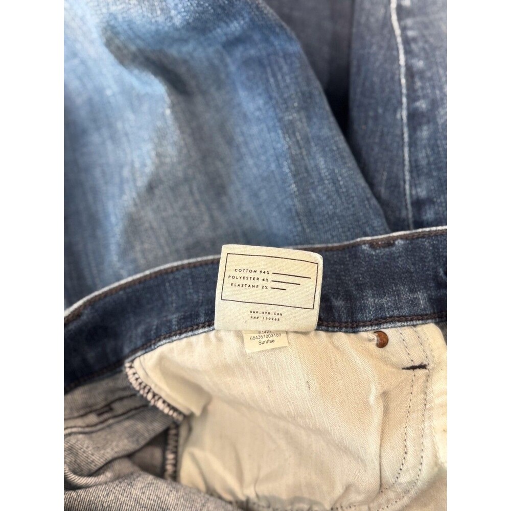 AYR Womens Jeans Blue The Chiller Sunrise Skinny Denim High Rise Stretch Size 29 - Picture 10 of 11